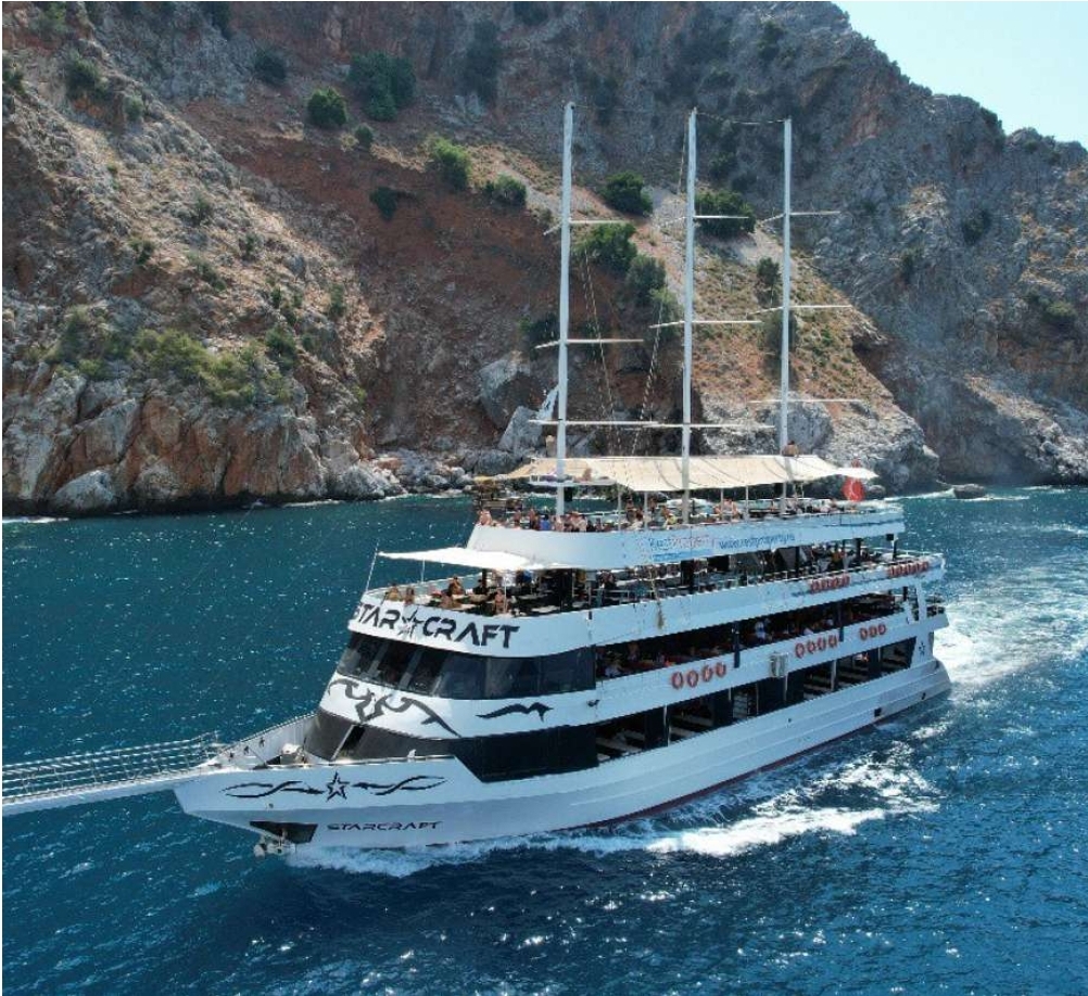 Alanya Starcraft Boat Tour